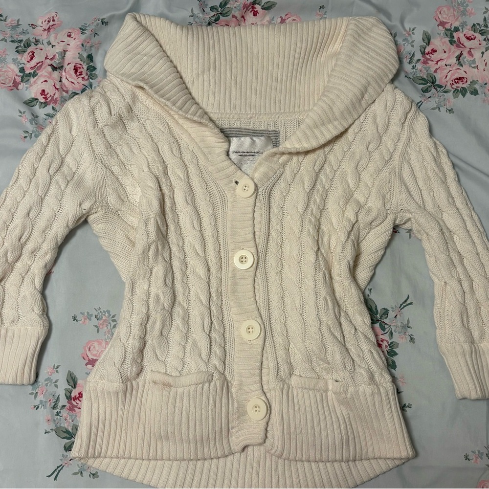2000s american eagle quarter sleeve sweater | elena gilbert top | bella swan top